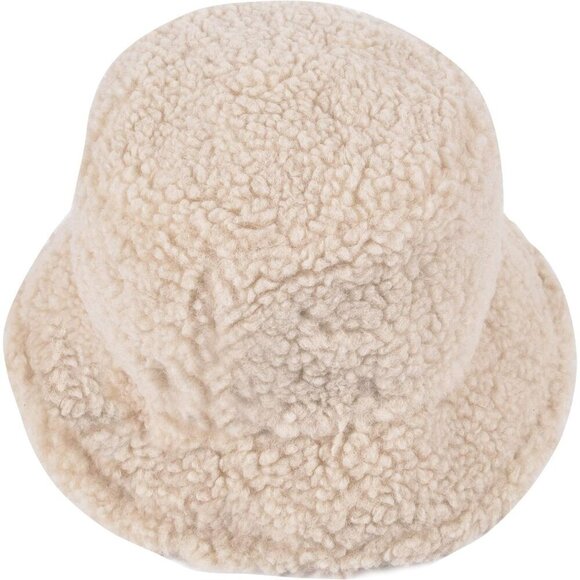 Faux Fur Bucket Hat Fuzzy Warm Sherpa Winter Men Women Teens Unisex main image 6